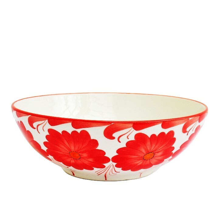 Ensaladera taza Mayoral Rojo - Carmen de Viboral
