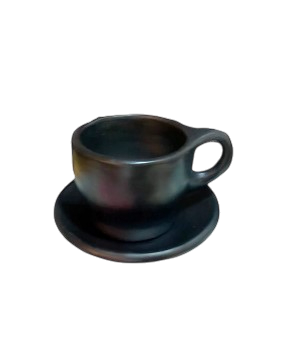 Juego de 4P pocillos chocolateros Chamba