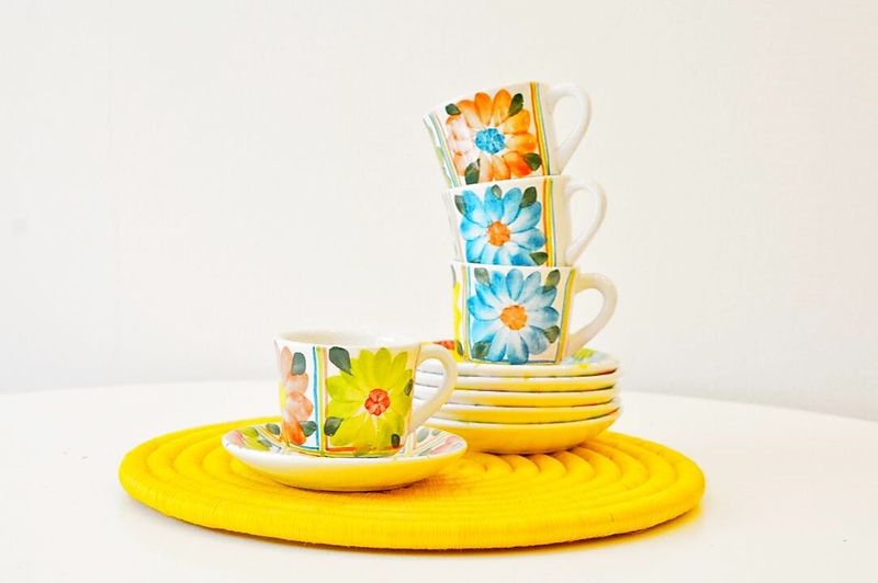 Juego de café tinto DelAbuela -  Cerámica Carmen de Viboral