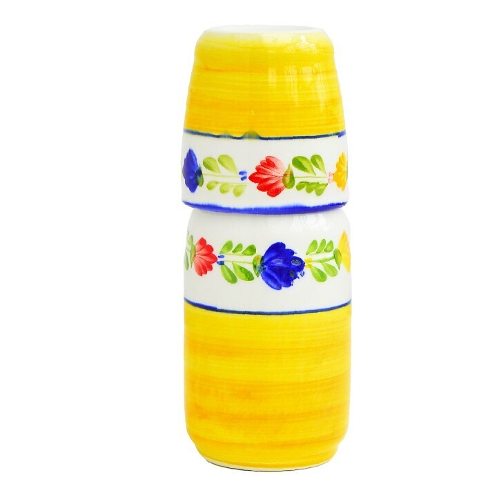 Botella vaso Verano con rojo - Carmen de Viboral