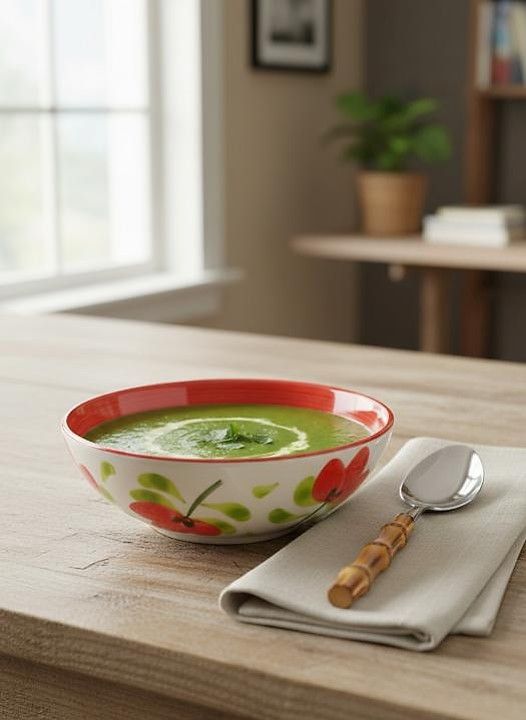 Taza sopa Flor Grande - Carmen de Viboral