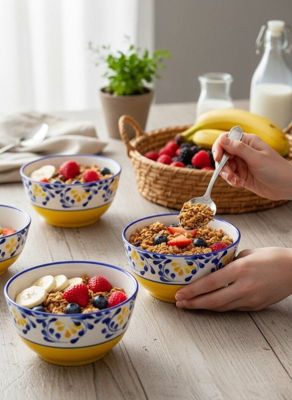 Taza cereal Violeta - Carmen de Viboral