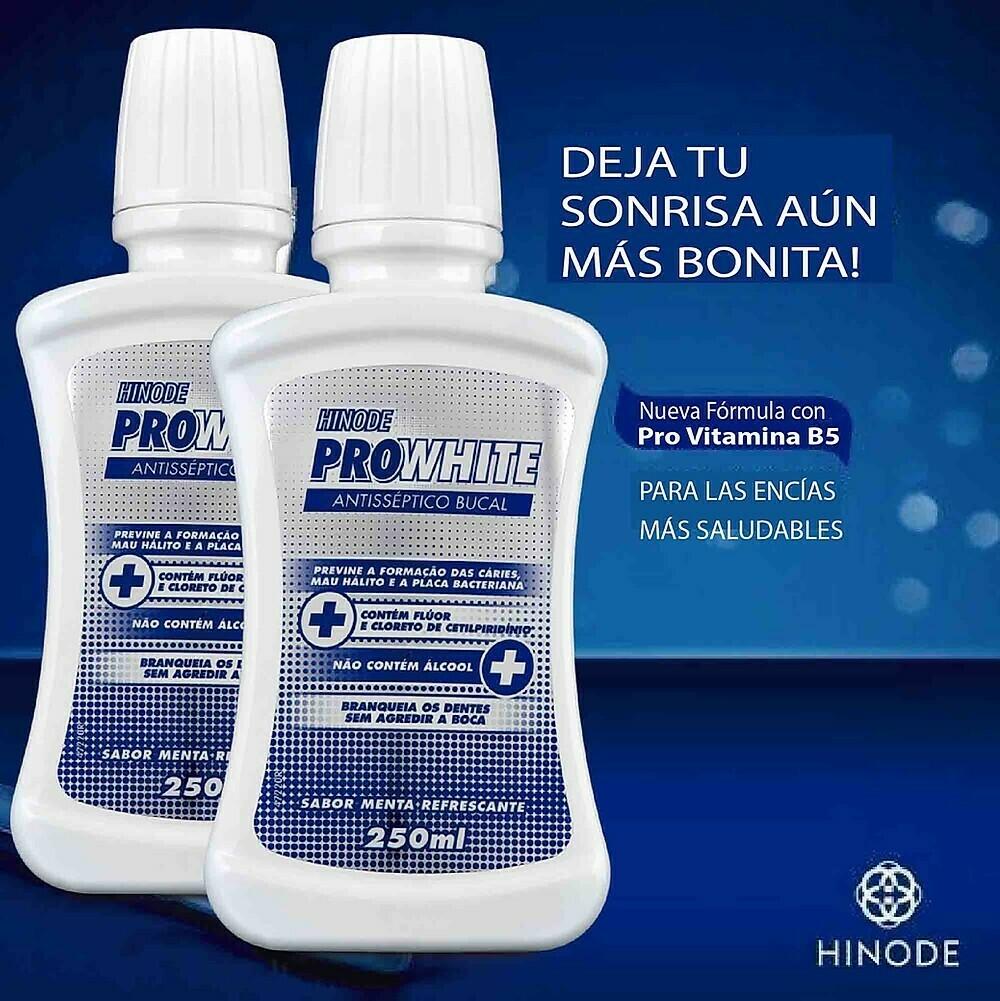 ENJUAGUE BUCAL PRO WHITE (250 ml)
