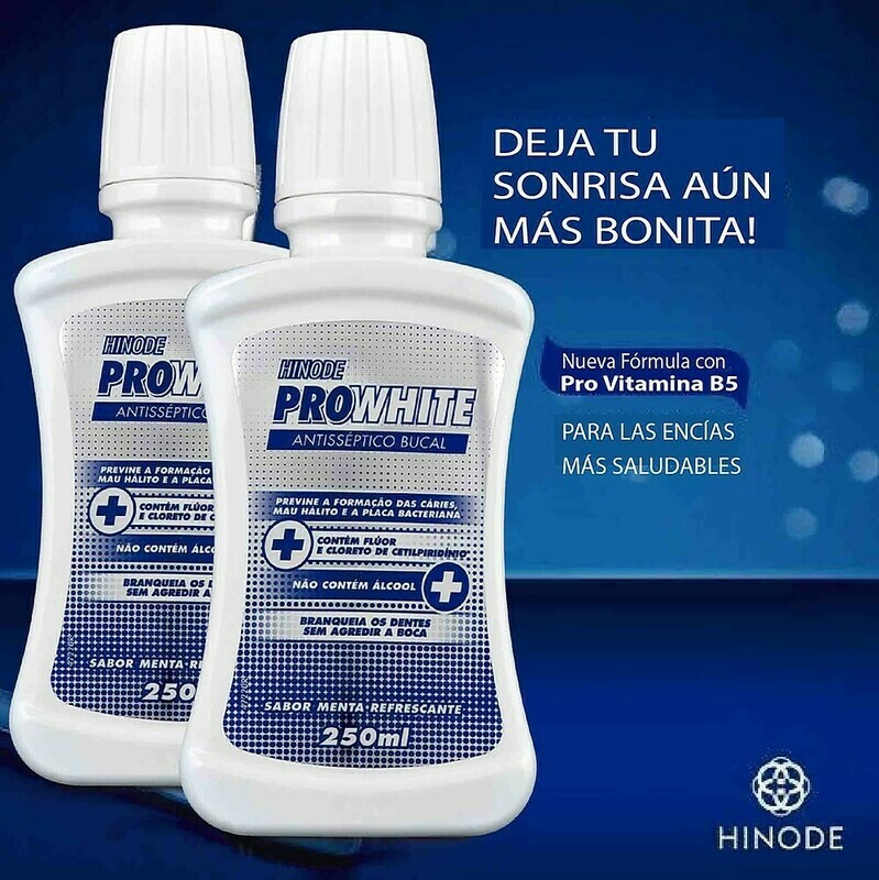 ENJUAGUE BUCAL PRO WHITE (250 ml)