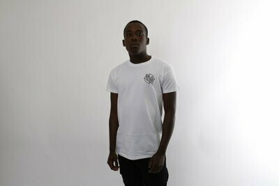 Simple Logo Tee WHITE/BLACK