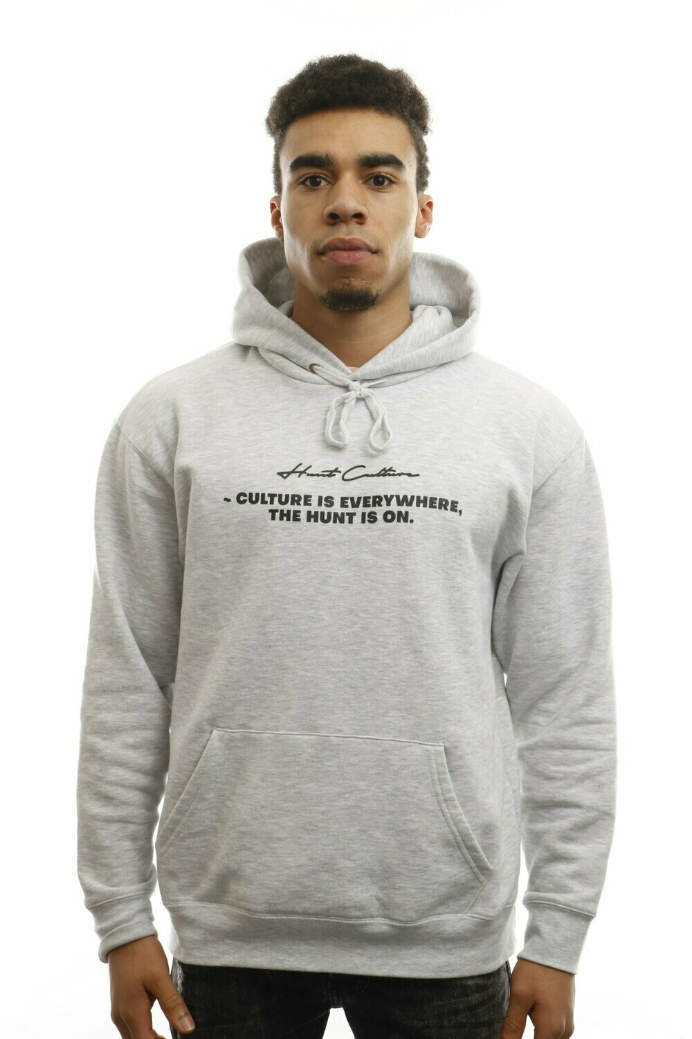 Culture Hunter Hoodie HEATHER GREY/BLACK
