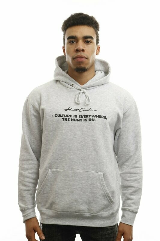 Culture Hunter Hoodie HEATHER GREY/BLACK