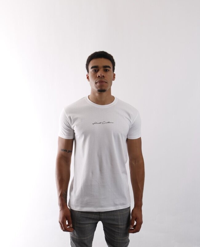 Icognito Tee WHITE/BLACK