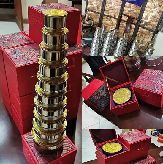 Cajas chinas (acero inoxidable)