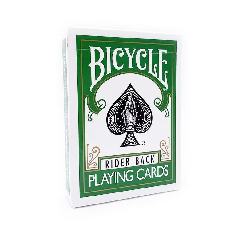Bicycle Rider back VERDE