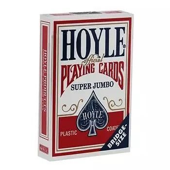 Baraja de Bridge HOYLE índice jumbo