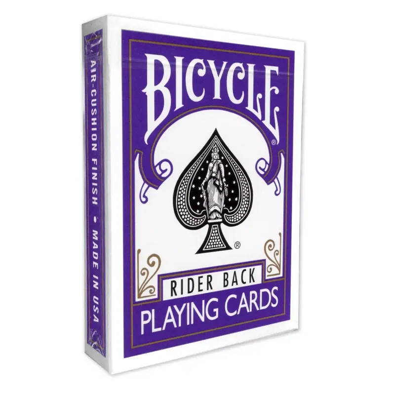 Bicycle Rider back MORADO