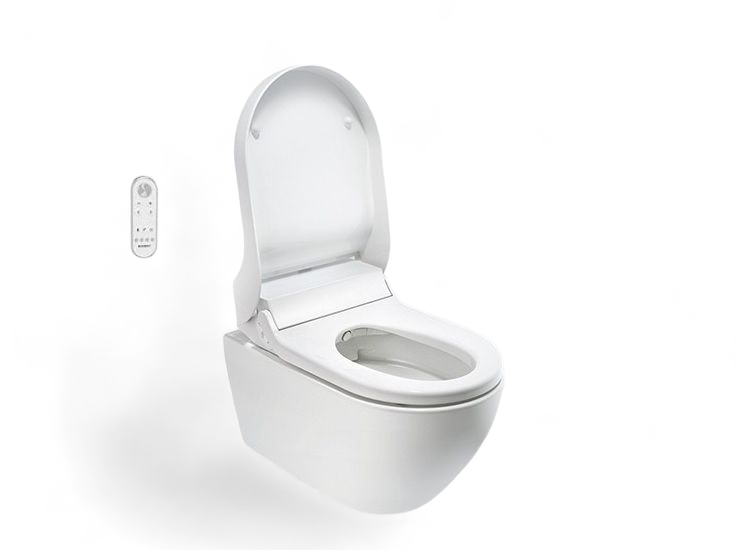 Abattant lavant Geberit AquaClean Tuma Comfort avec télécommande