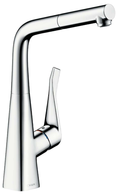 Mitigeur de cuisine Metris 320 avec douchette extractible