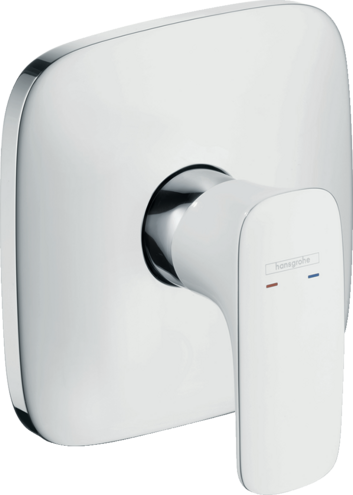 Set de finition chromé pour mitigeur de douche encastré Hansgrohe PuraVida
