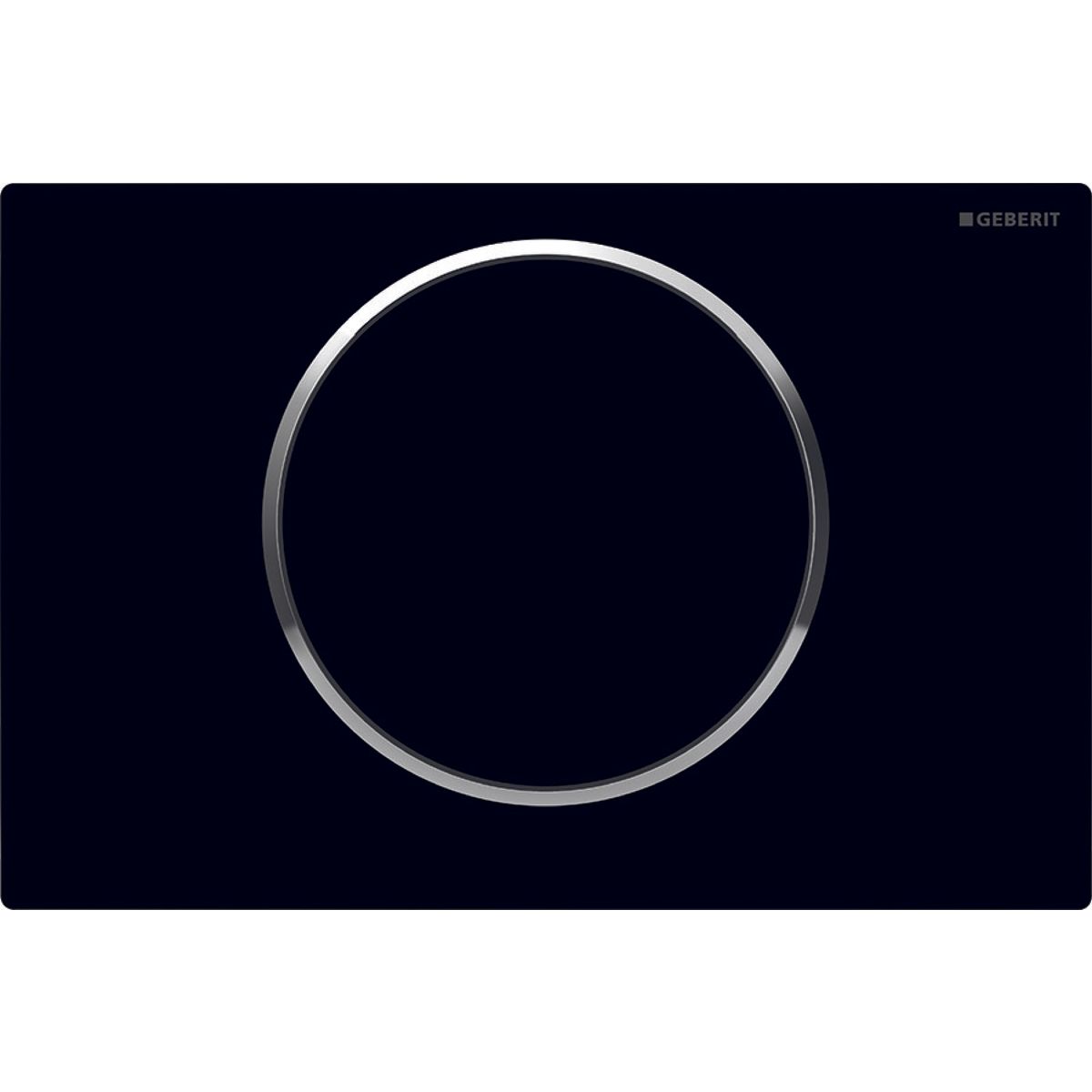 Plaque de déclenchement Geberit Sigma10 / Noir chromé