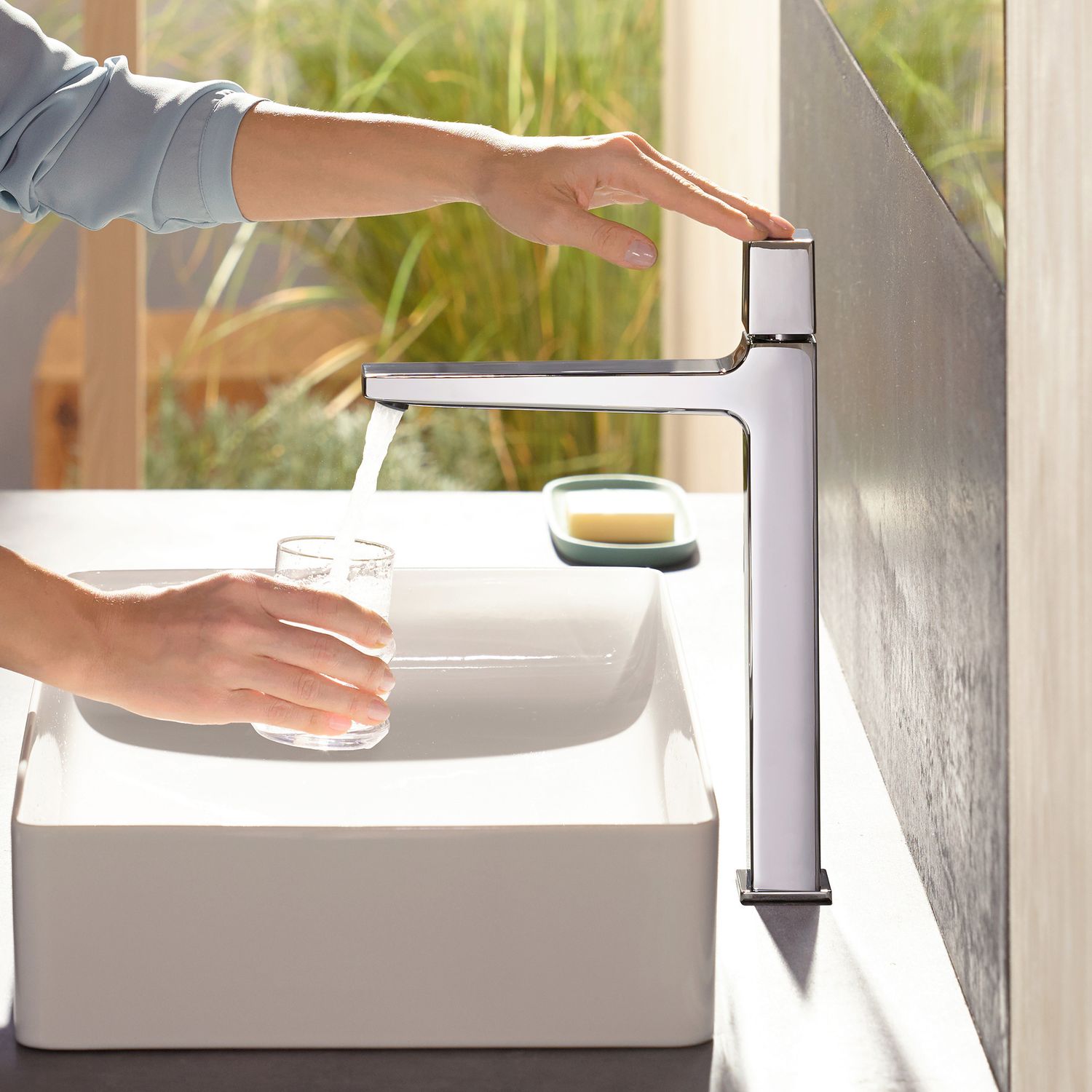 Mitigeur de lavabo Hansgrohe Metropol Select 260 avec bonde push-open