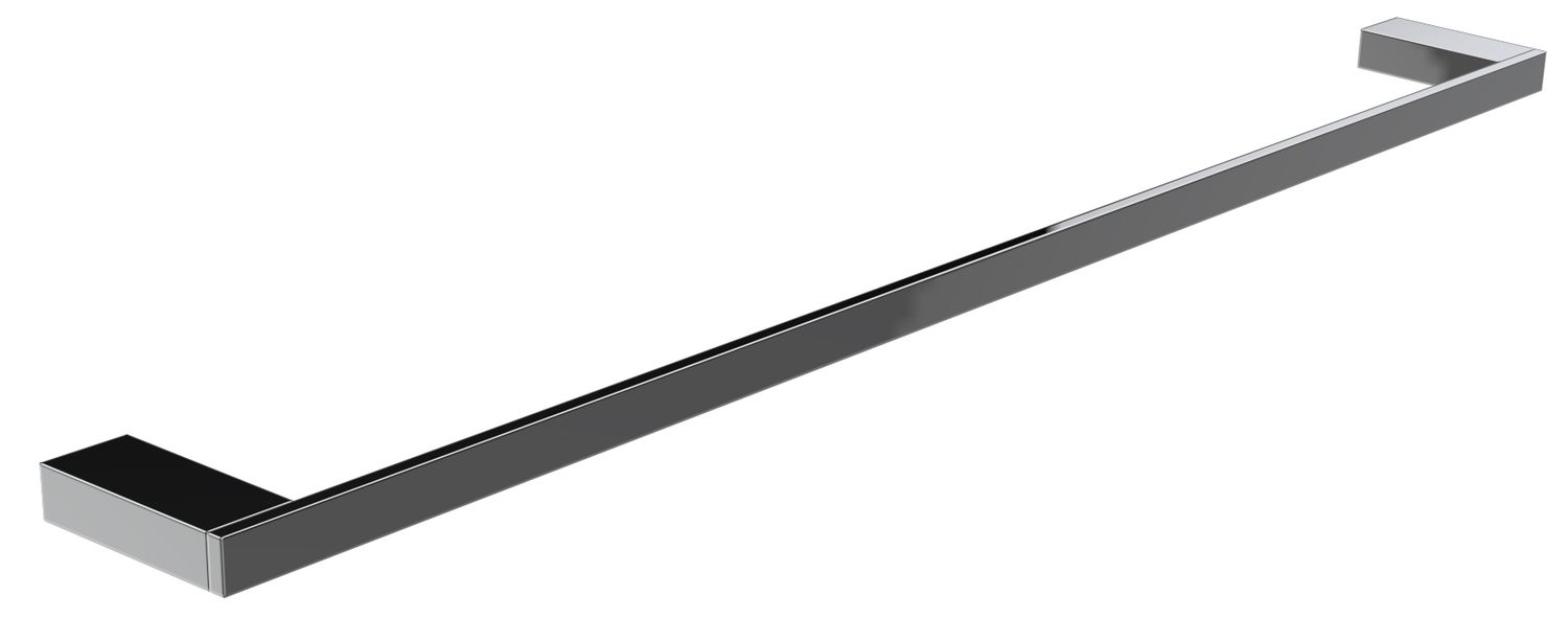 Porte-serviette Nofer Corinto gloss en chromé brillant