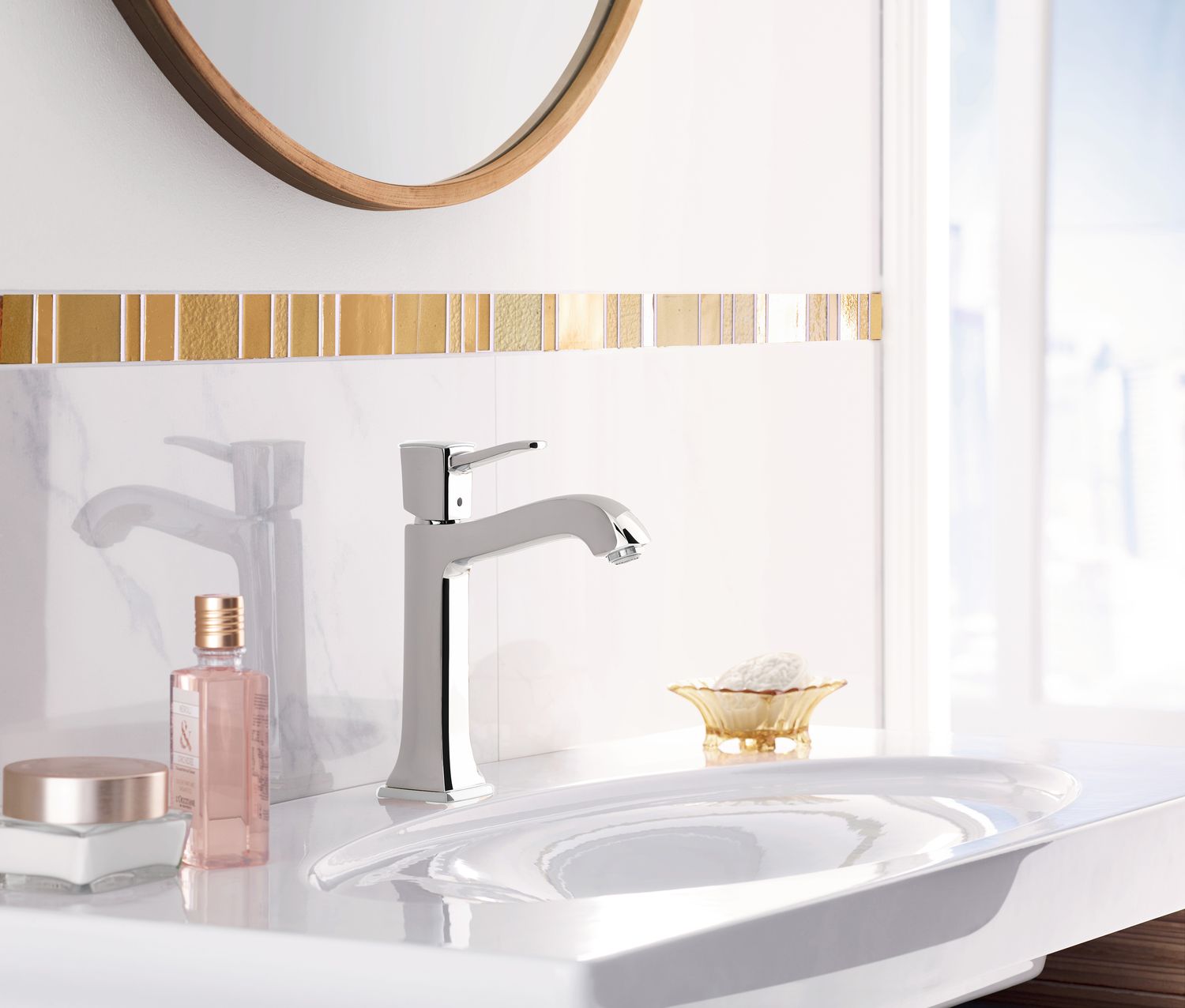 Mitigeur de lavabo Hansgrohe Metropol Classic 160 avec tirette et vidage