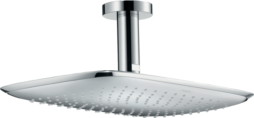 Douche de tête Hansgrohe PuraVida 400 1 jet avec raccord au plafond