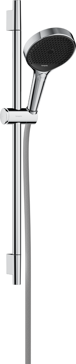 Barre de douche Hansgrohe avec douchette à main Rainfinity Select S Puro 130 3 jets et flexible Designflex