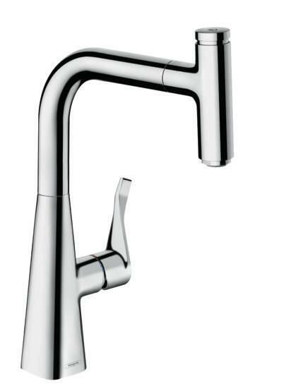 Mitigeur de cuisine Hansgrohe Metris Select M71 240 avec douchette extractible 1 jet