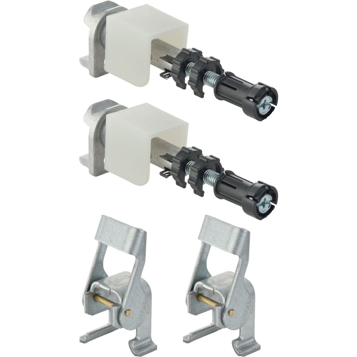 Jeu de fixations murales Geberit Duofix pour montage individuel et montage système
