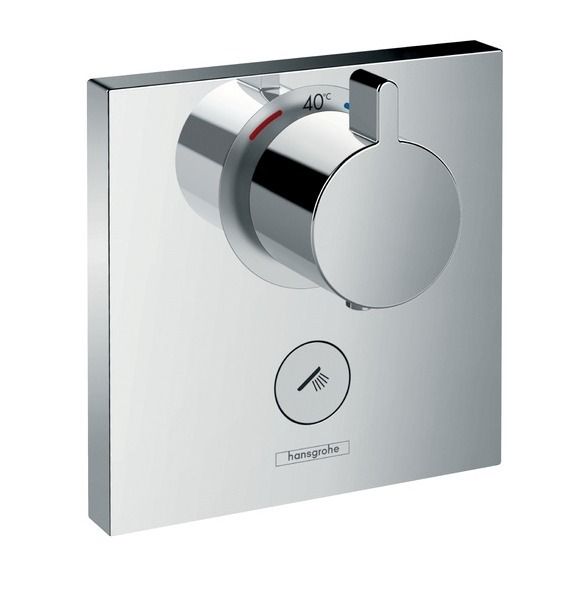 Set de finition pour mitigeur thermostatique encastré haut débit Hansgrohe ShowerSelect