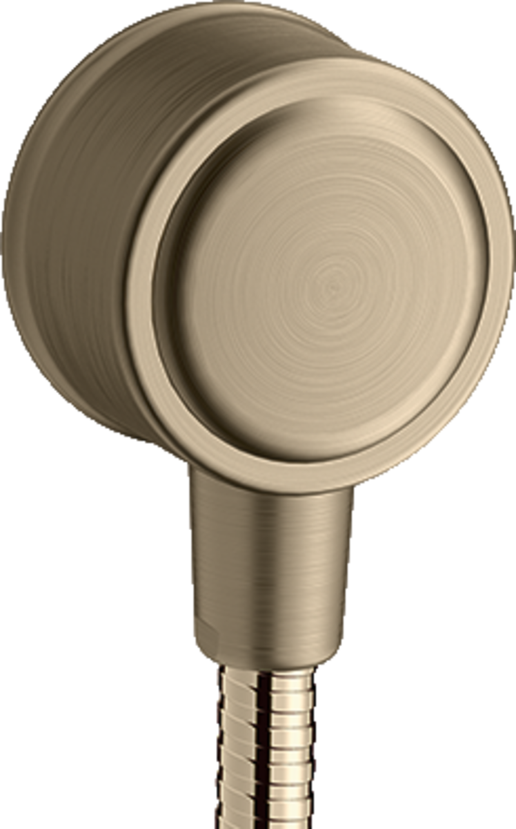 Coude de raccordement FixFit Rond AXOR Montreux en Or rouge poli