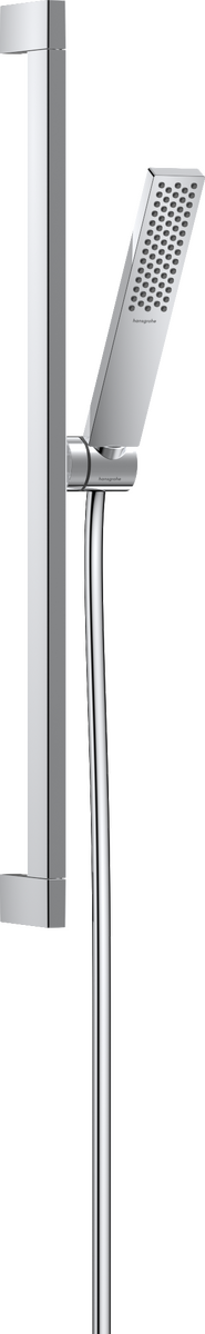Barre de douche Hansgrohe avec douchette à main Puslsify E 100 EcoSmart et flexible Isiflex