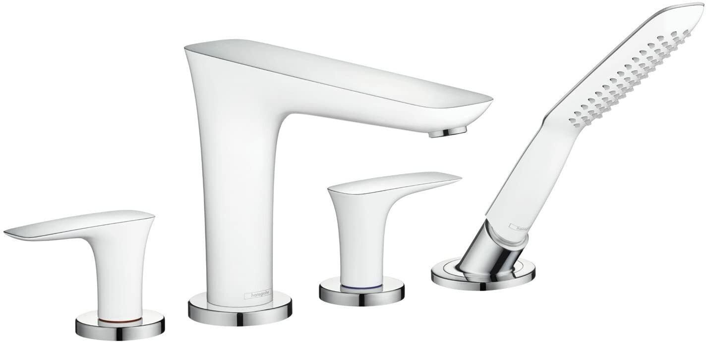 Mélangeur 4 trous pour montage sur bord de baignoire Hansgrohe PuraVida
