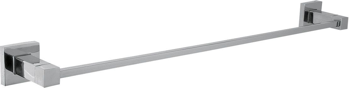 Porte-serviette 62 cm Nofer Barcelona en chromé satiné