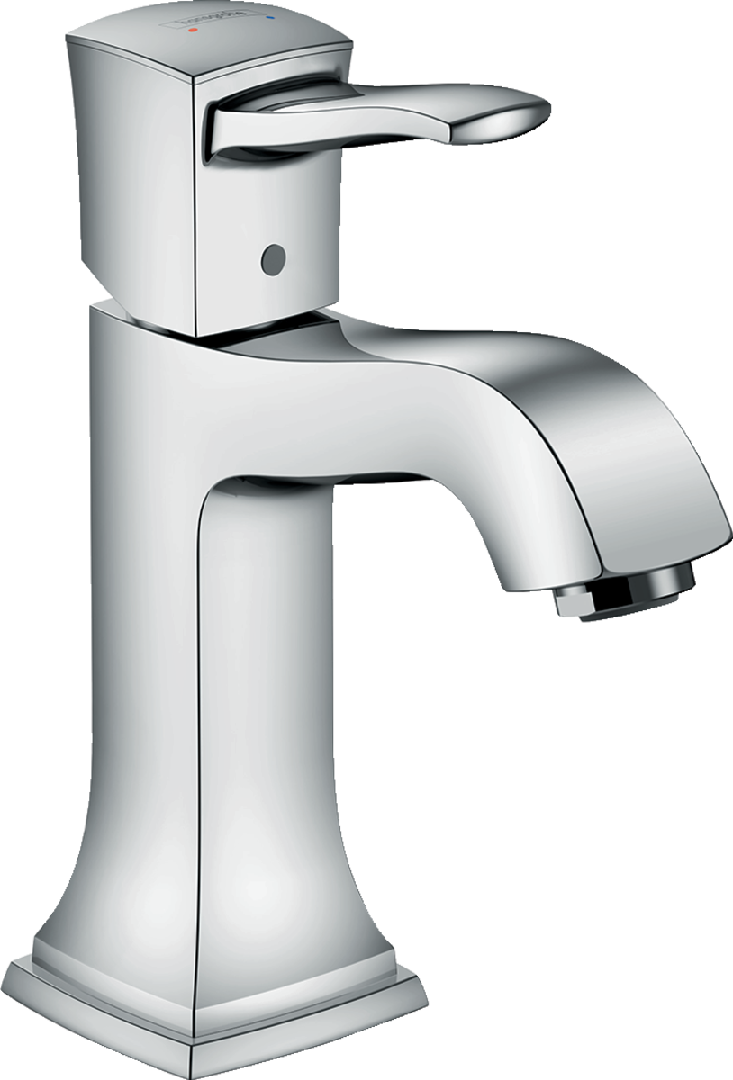 Mitigeur de lavabo Hansgrohe Metropol Classic 110 avec tirette et vidage