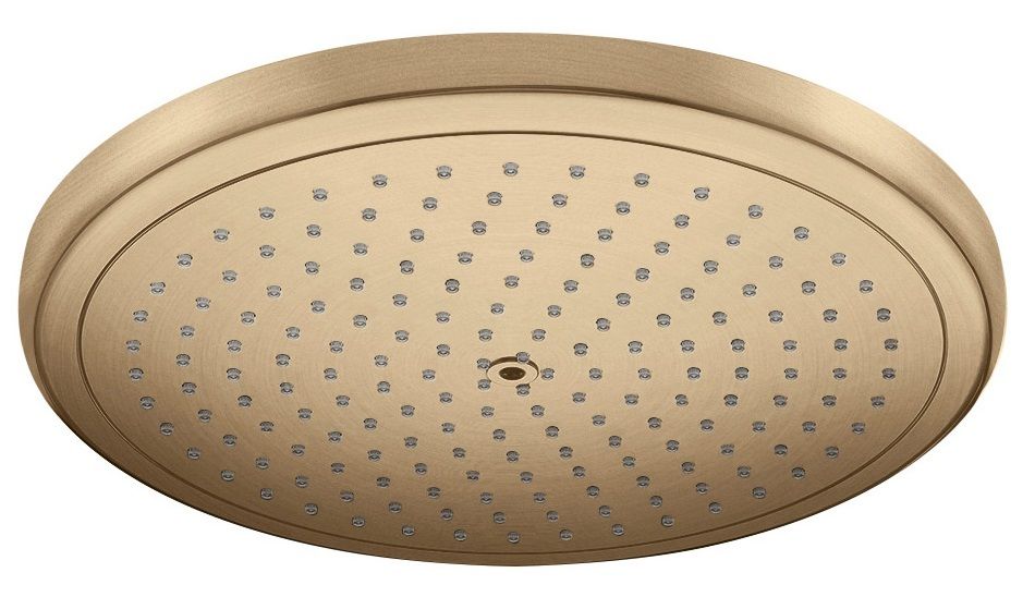 Douche de tête Hansgrohe Croma 280 1 jet en bronze brossé