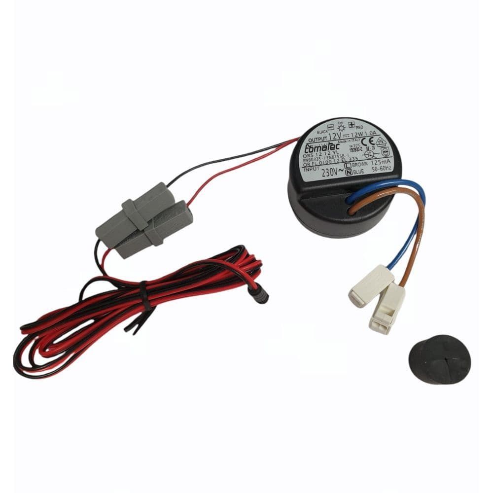 Bloc d’alimentation Geberit pour unité d’aspiration avec filtre à charbon actif