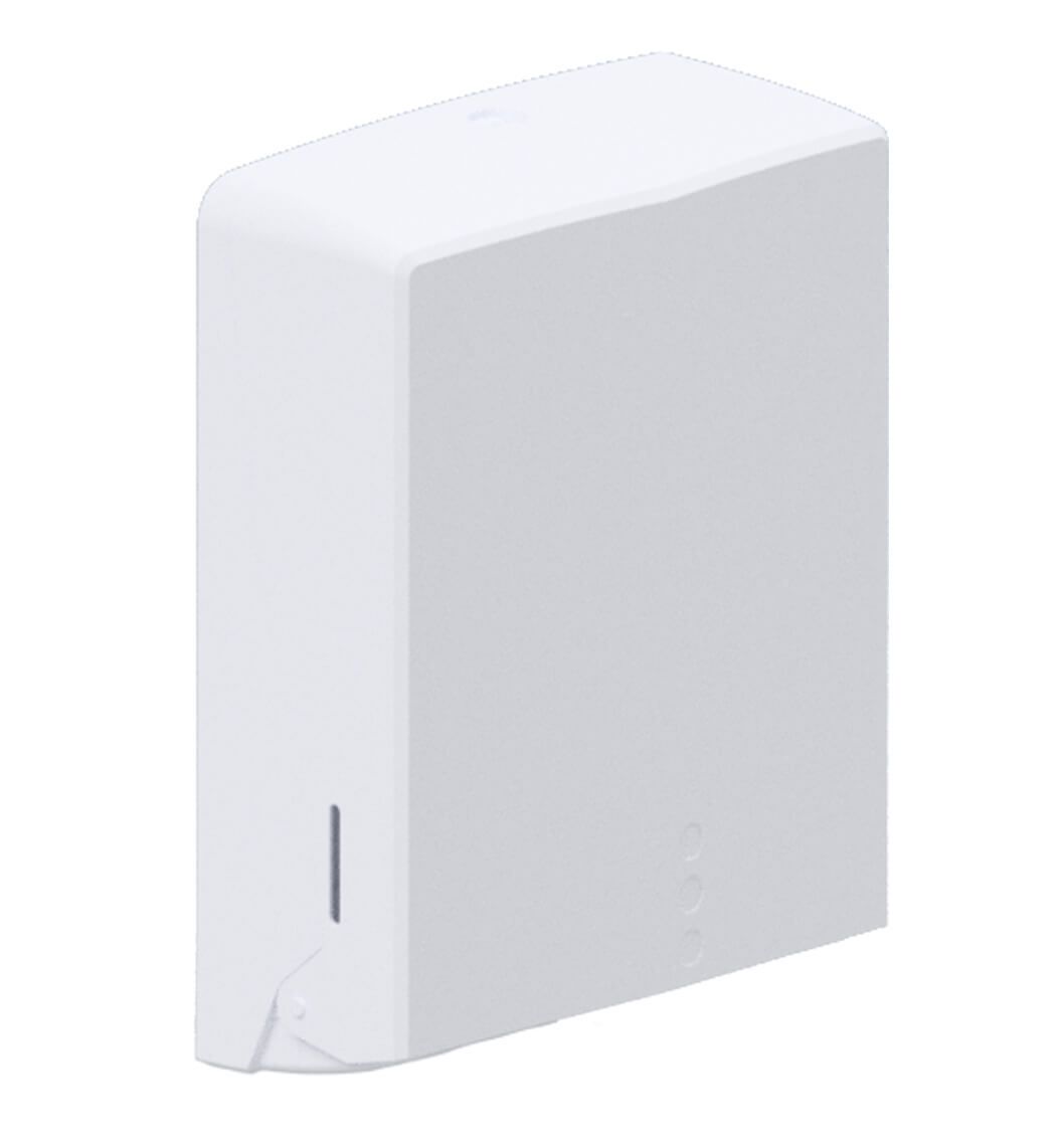 Distributeur de papier essuie-mains Nofer Tissu Evo en blanc