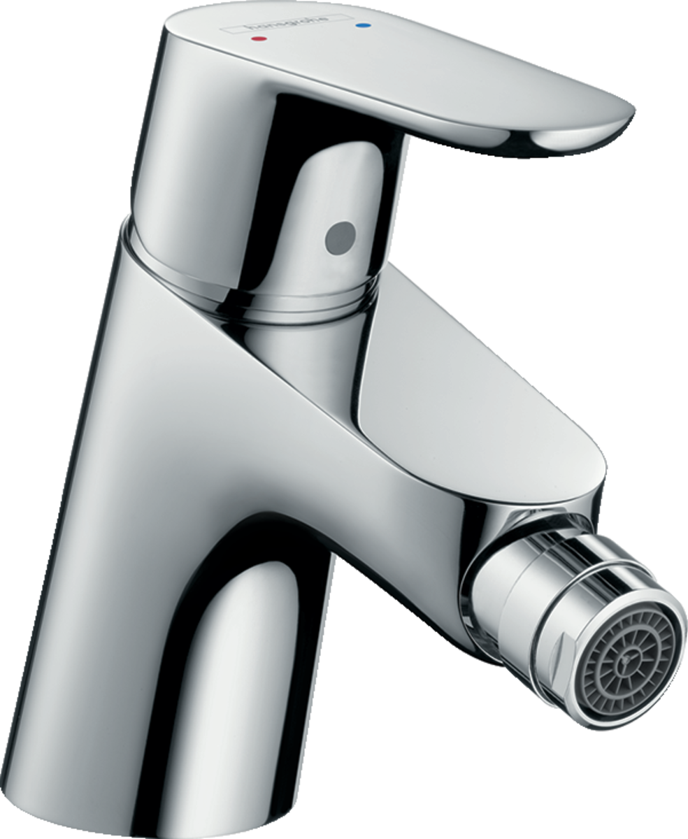 Mitigeur de bidet Hansgrohe Focus avec tirette et vidage