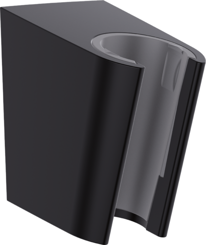 Support mural Hansgrohe Porter&#39;S en noir mat