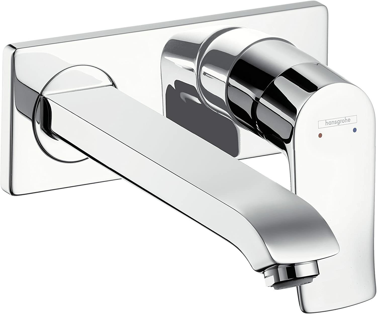 Mitigeur de lavabo encastré Hansgrohe Metris 225 mm en laiton chromé