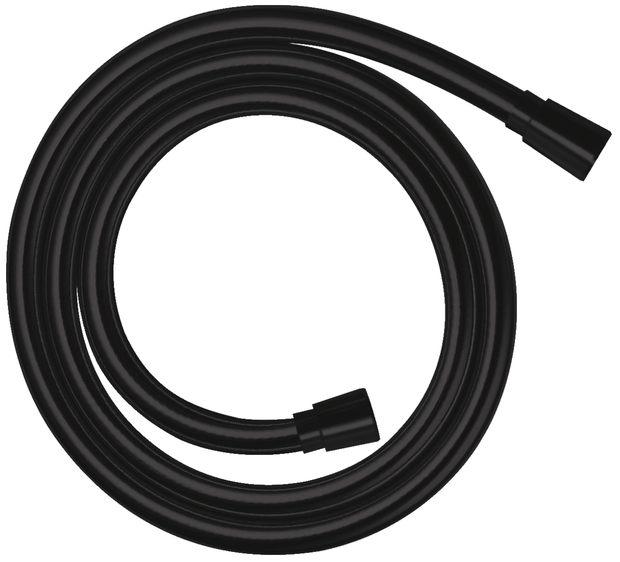 Flexible de WC  Hansgrohe Isiflex 1,25 m en noir mat