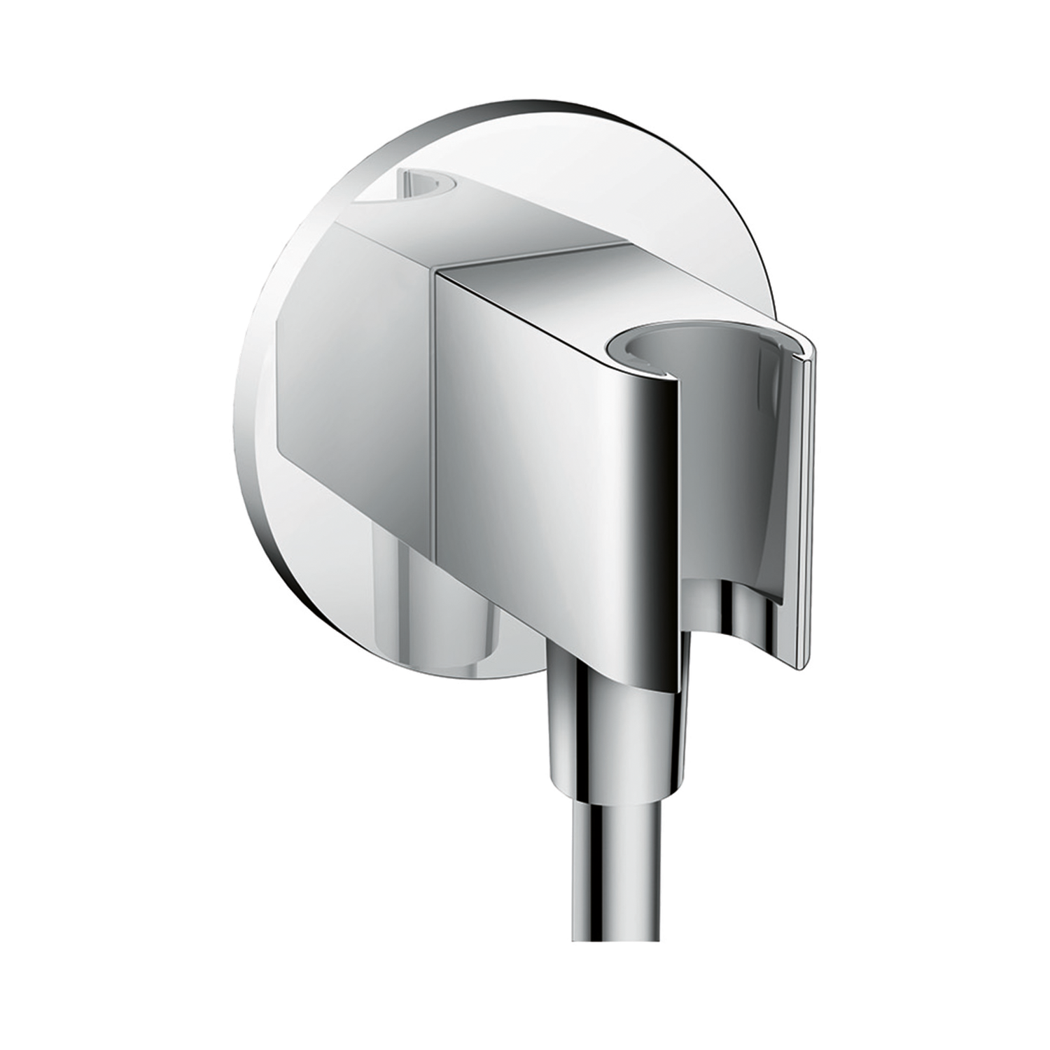 Coude de raccordement Hansgrohe Fixfit S Porter avec support pour douchette
