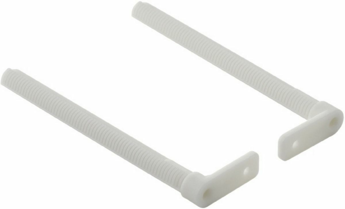Jeu de boulons d&#39;écartement Geberit sans mécanisme à levier sur la plaque de protection pour réservoirs à encastrer Twinline 8 cm et 12 cm