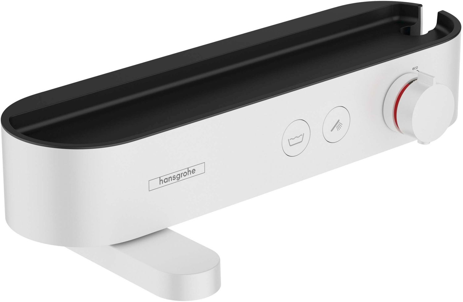 ShowerTablet Select thermostatique bain / douche 400 en blanc mat