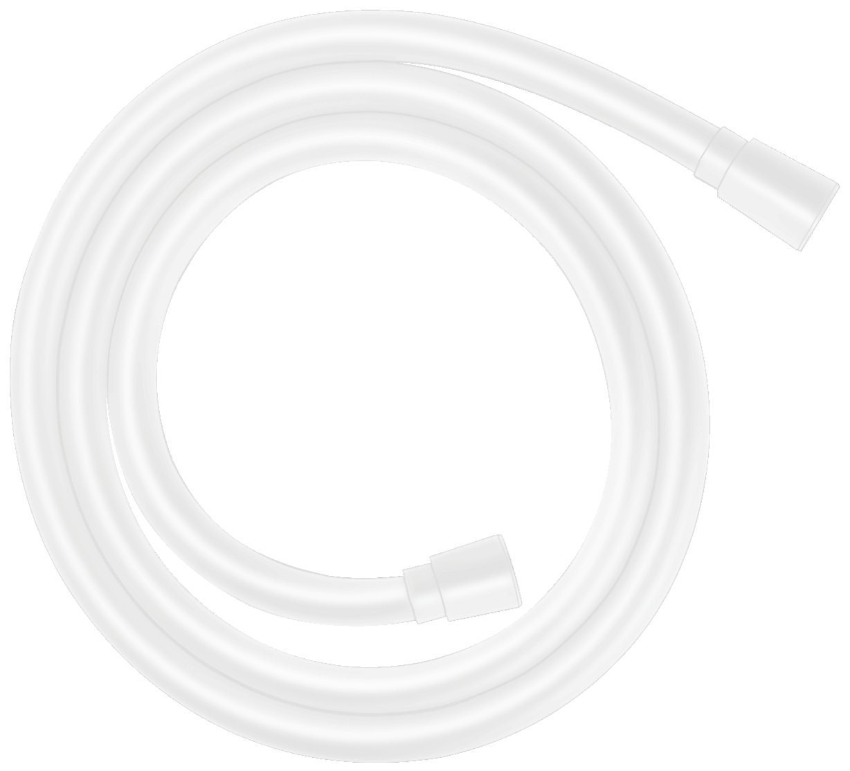 Flexible de douche Hansgrohe Isiflex 1,60 m en blanc mat
