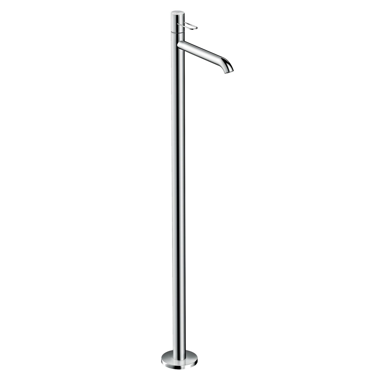 Mitigeur de lavabo AXOR Uno sur pied avec poignée étrier sans tirette ni vidage