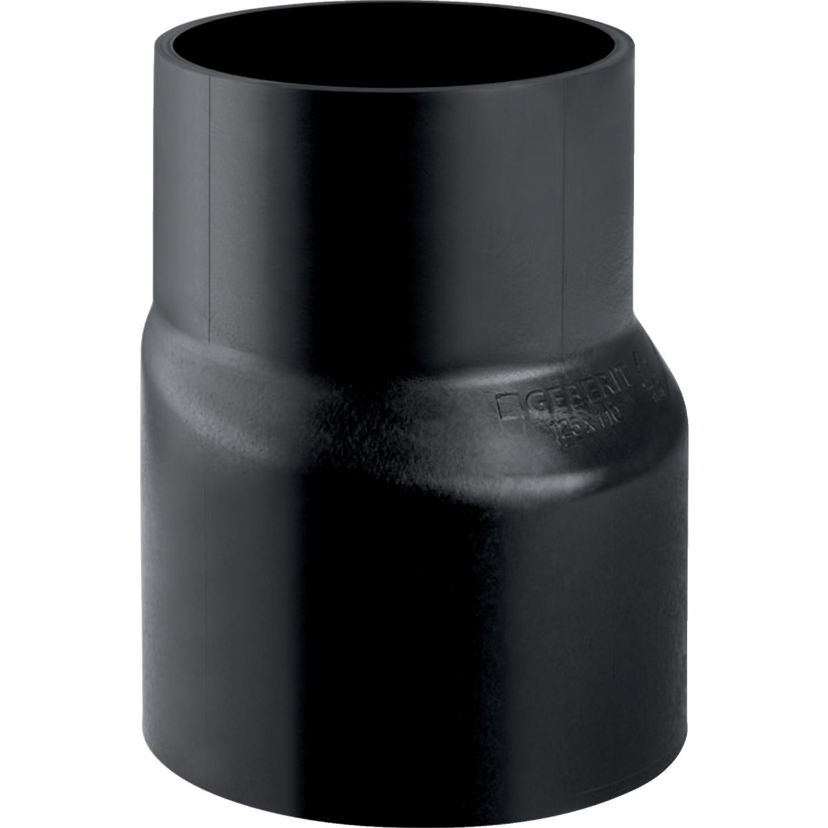 Réduction excentrique Geberit PEHD, longue : d=160mm, d1=110mm