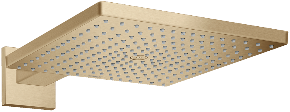 Douche de tête Hansgrohe Raindance E 300 Air 1 jet avec bras de douche en bronze brossé