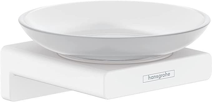 Porte-savon Hansgrohe AddStoris en blanc mat