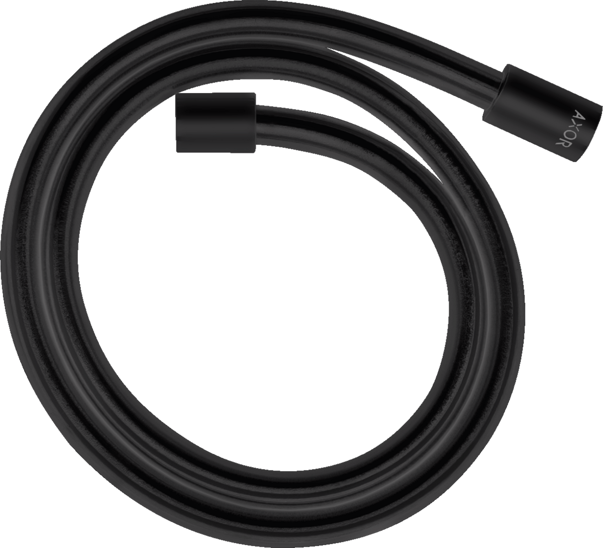 Flexible de WC Axor Starck effet métal 1,25 m en noir mat