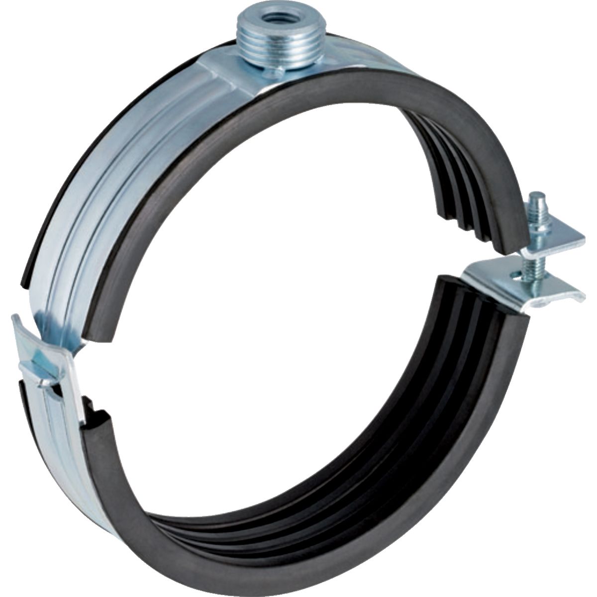 Collier isolé Geberit PEHD Silent db 20 avec manchon fileté M10 / G 1/2&quot; : di=110mm